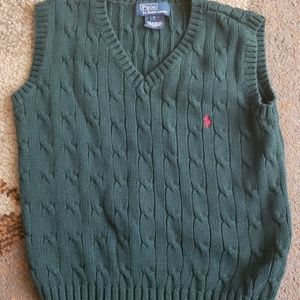 Polo by Ralph Lauren Shirts & Tops - polo ralph lauren boys vest green size 6 Polo by Ralph Lauren Shirts & Tops - polo ralph lauren boys vest green size 6